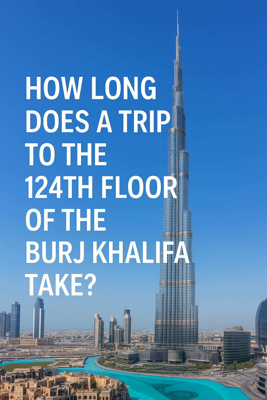 How Long Does a Trip to the 124th Floor of the Burj Khalifa Take?